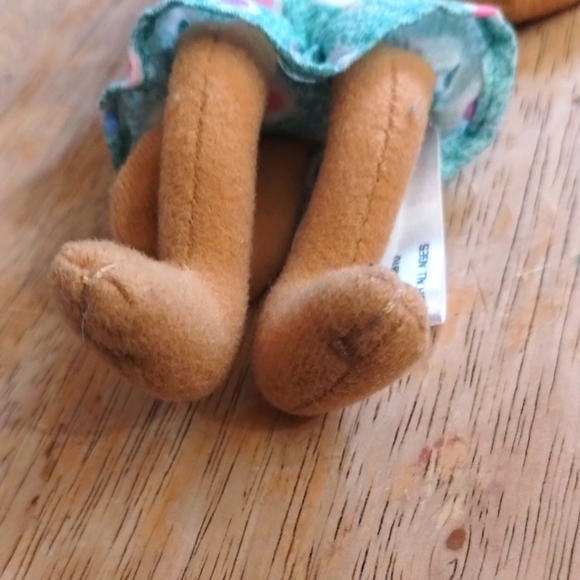 Five Little Monkeys Finger Puppet Replacement Plush in Polka Dot Blue Dress 5in - Picture 8 of 12